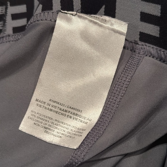 Nike Pro Adult Men's Size XL Solid Gray Low Rise Compression 3/4 Pants M - Picture 10 of 10